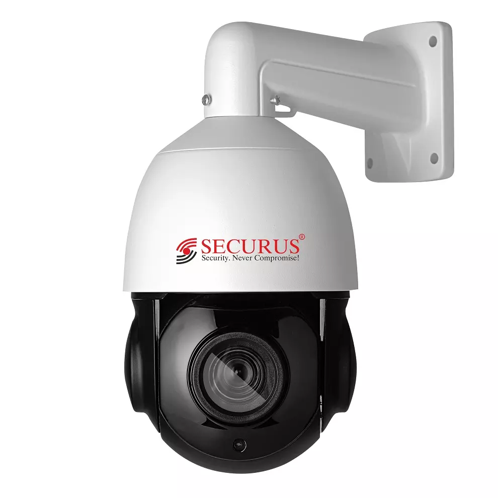 Securus 3.0 MP Speed Dome Camera White & Black Color 5-75 mm Lens and IP67 Rating, SS-NE15XSP-M2