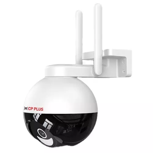 CP PLUS Wi-Fi Full Color PT Camera 4 MP 15 m IR Distance 15 fps 4 mm Lens F1.6 Maximum Aperture, CP-Z43Q