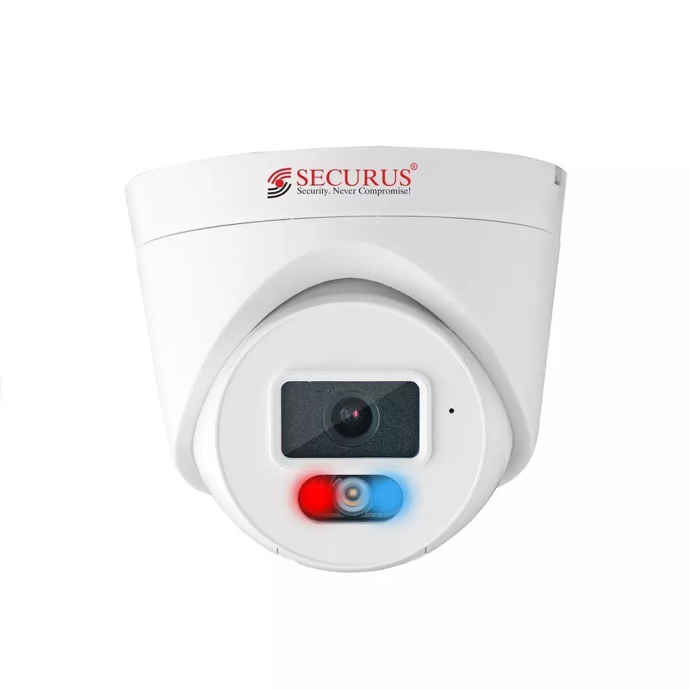 Securus 3.0 MP WiFi Fixed Camera White Color Body and Supports Upto 16X Digital Zoom, SS-15DPXW-HSUTL-M3(SM)/SL