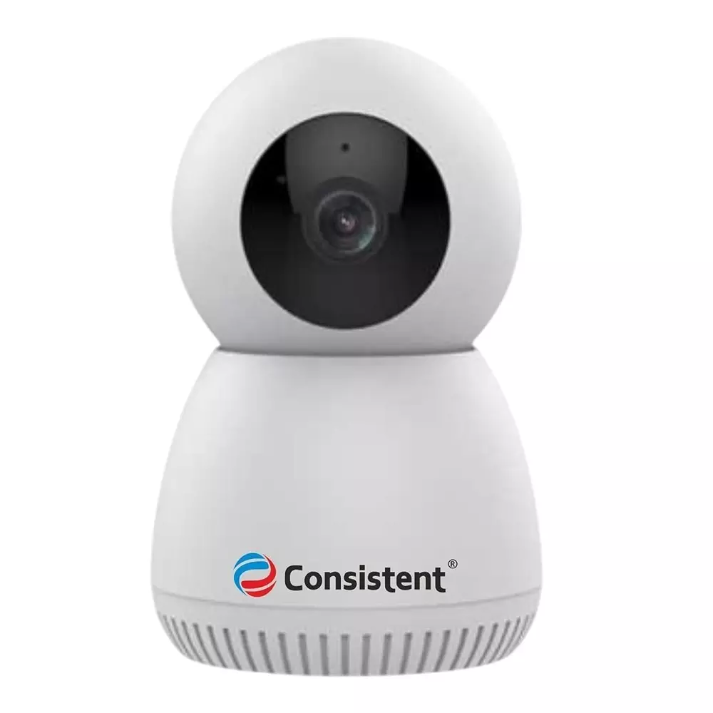 Consistent Mini Wifi Camera 3 MP 2-Way Talk 360° View Angle Supports SD Card Up to 256 GB, CTCMW3MPHRP
