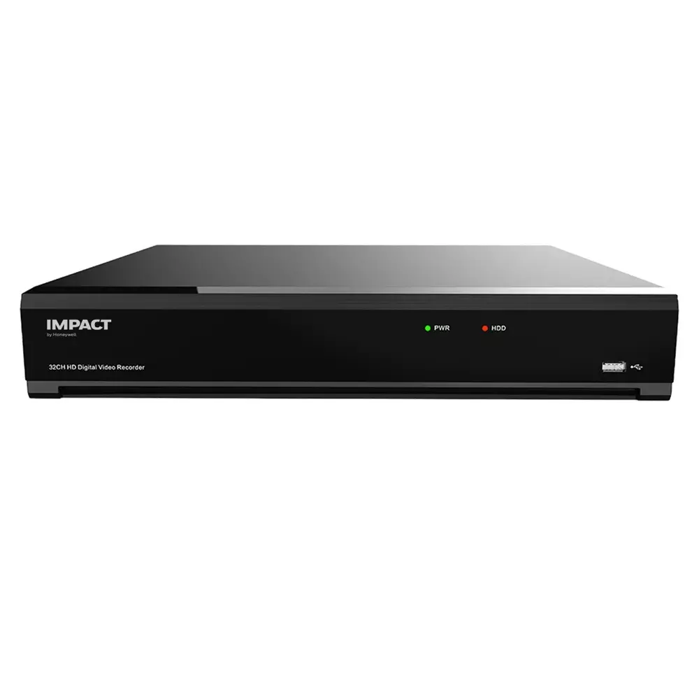 Honeywell Network Video Recorder 32 Channel 4 SATA Up to 12 MP Resolution Support Black, I-HPNVR-432