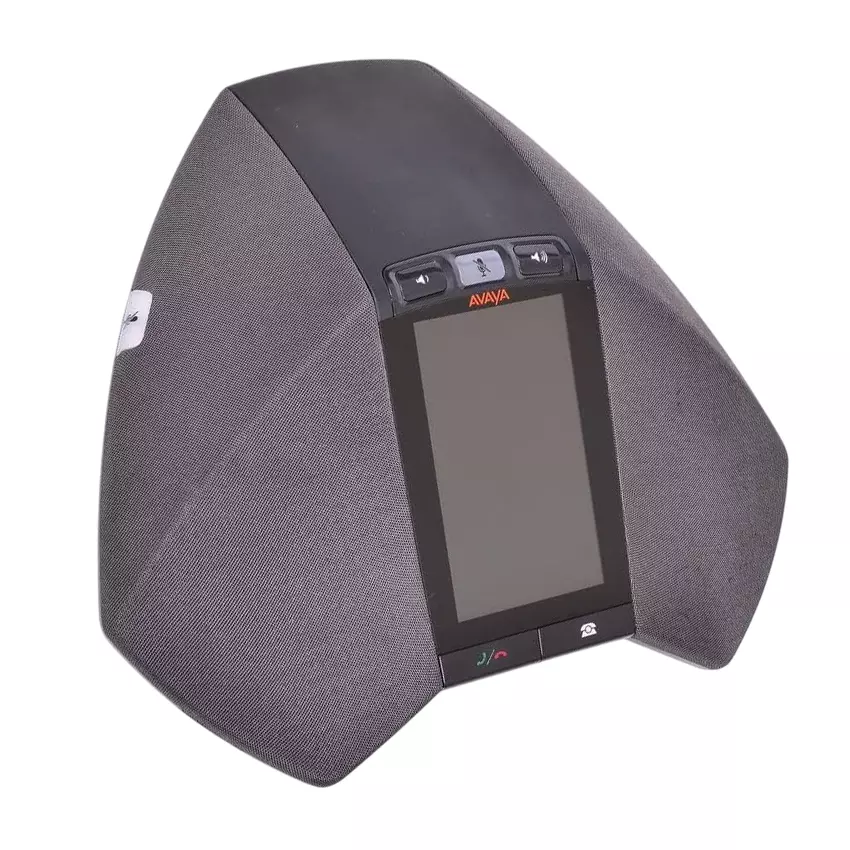 Avaya IP HD Conference Phone Station Wired Black Plastic Single Keypad for Home, Office & Hotels Use, B189