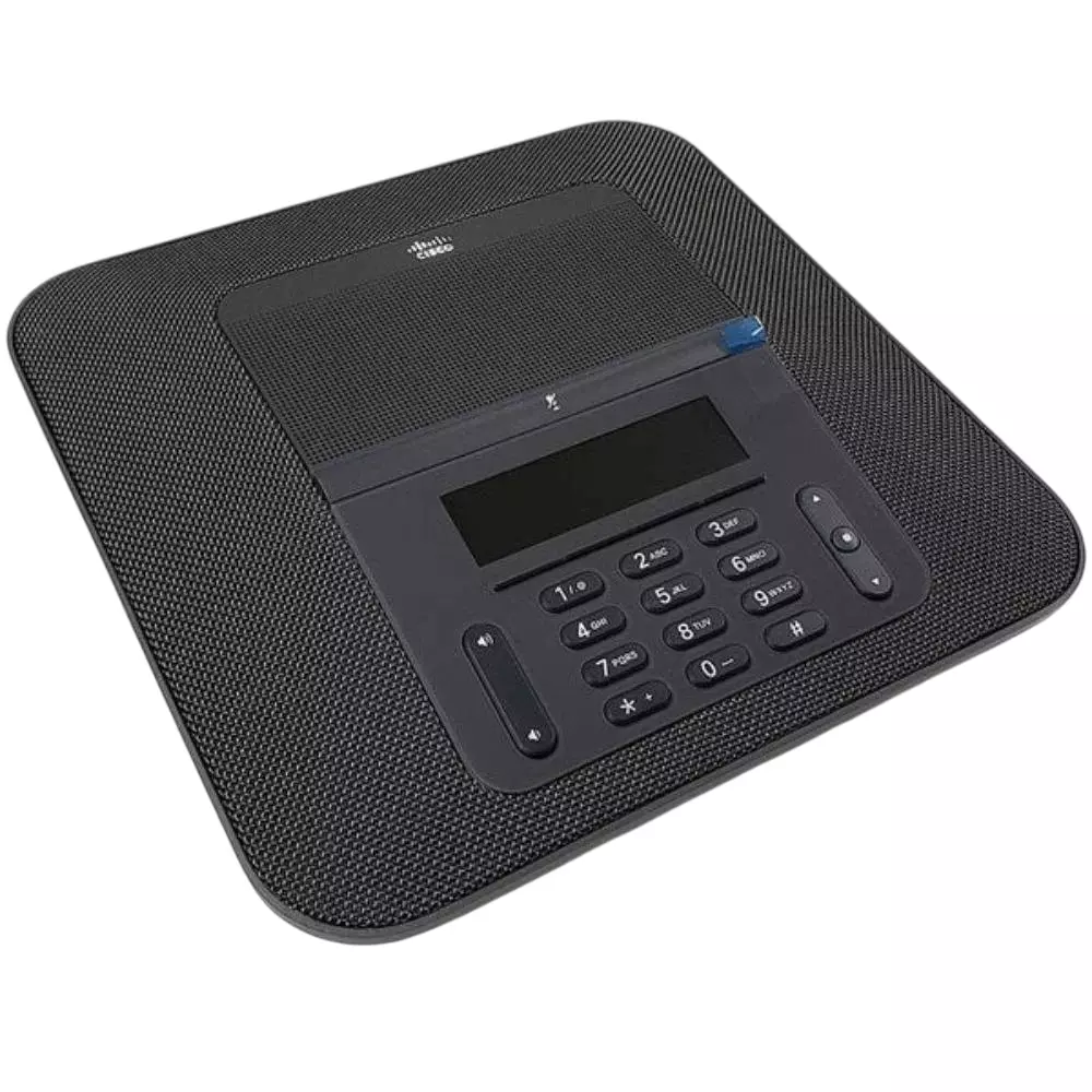 Cisco IP Conference Phone 99 mm (3.9 inch) Display Wired 360° Microphone Coverage Black, 8832