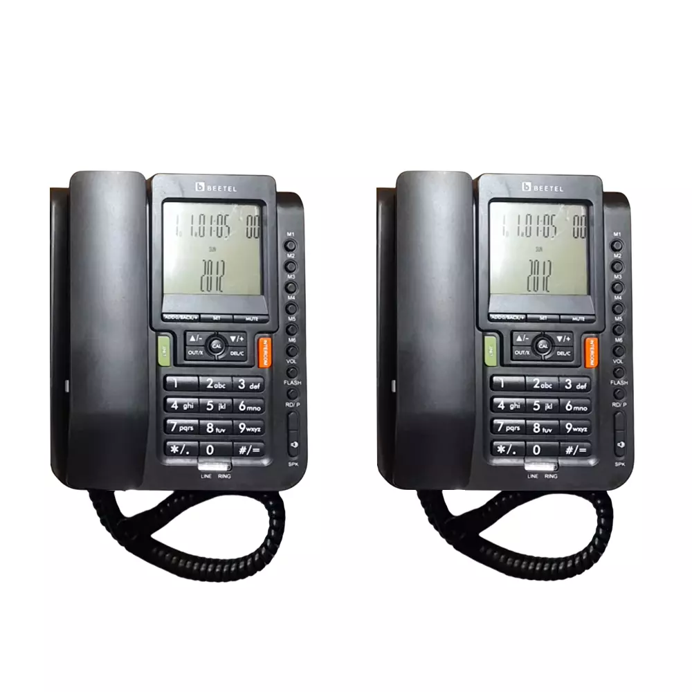 Beetel M88 Teletwin Landline Phone Black