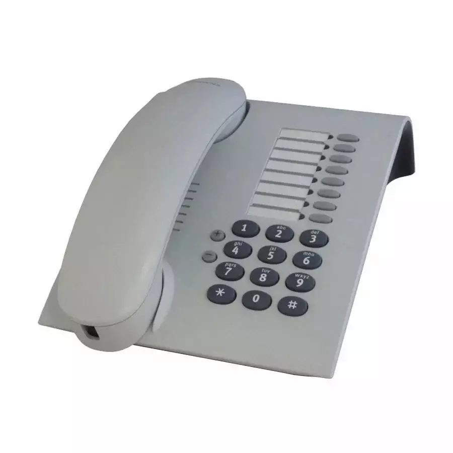 Siemens Digital Business Phone 8 Feature Keys With Leds, Open Listening (Hands-Free), Optipoint 500 Entry (Arctic)/(Mangan)