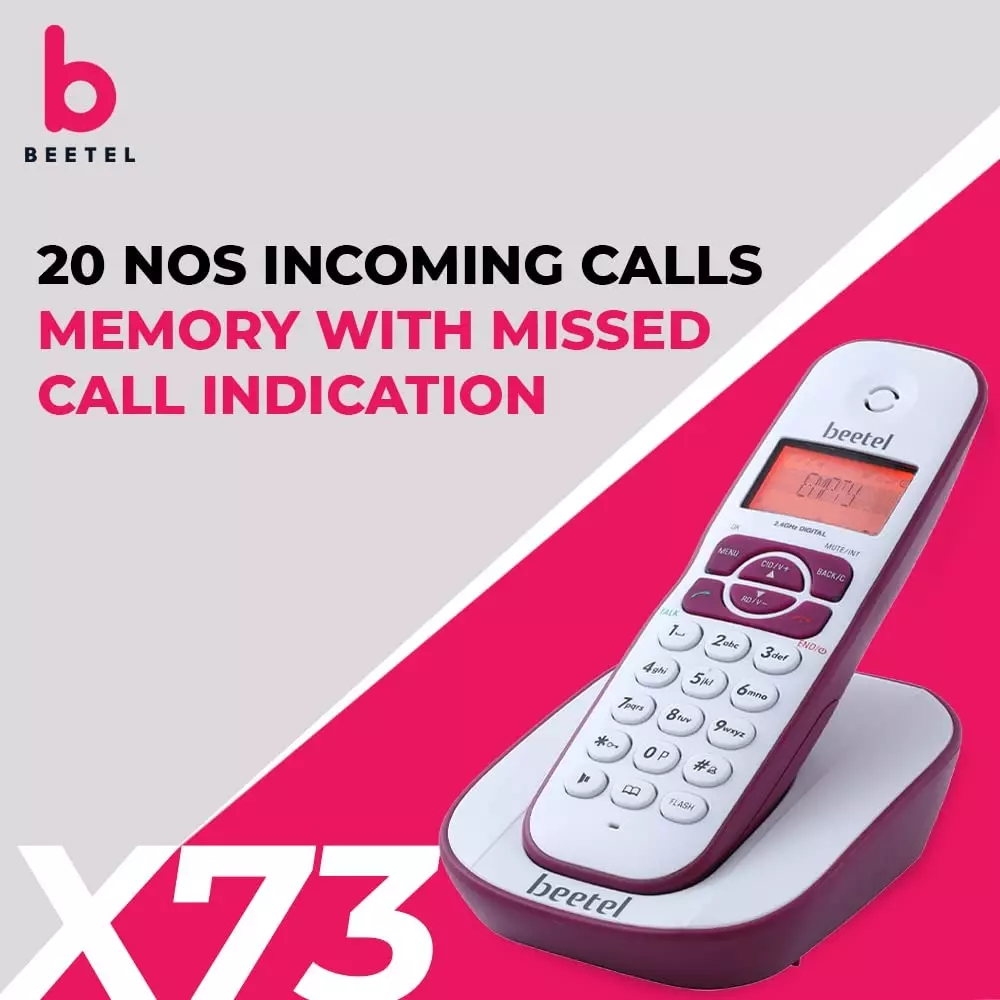 beetel-cordless-landline-phone-single-line-operation-alphanumeric-illuminated-keypad-plastic-material-walldesk-mountable-red-white-x73