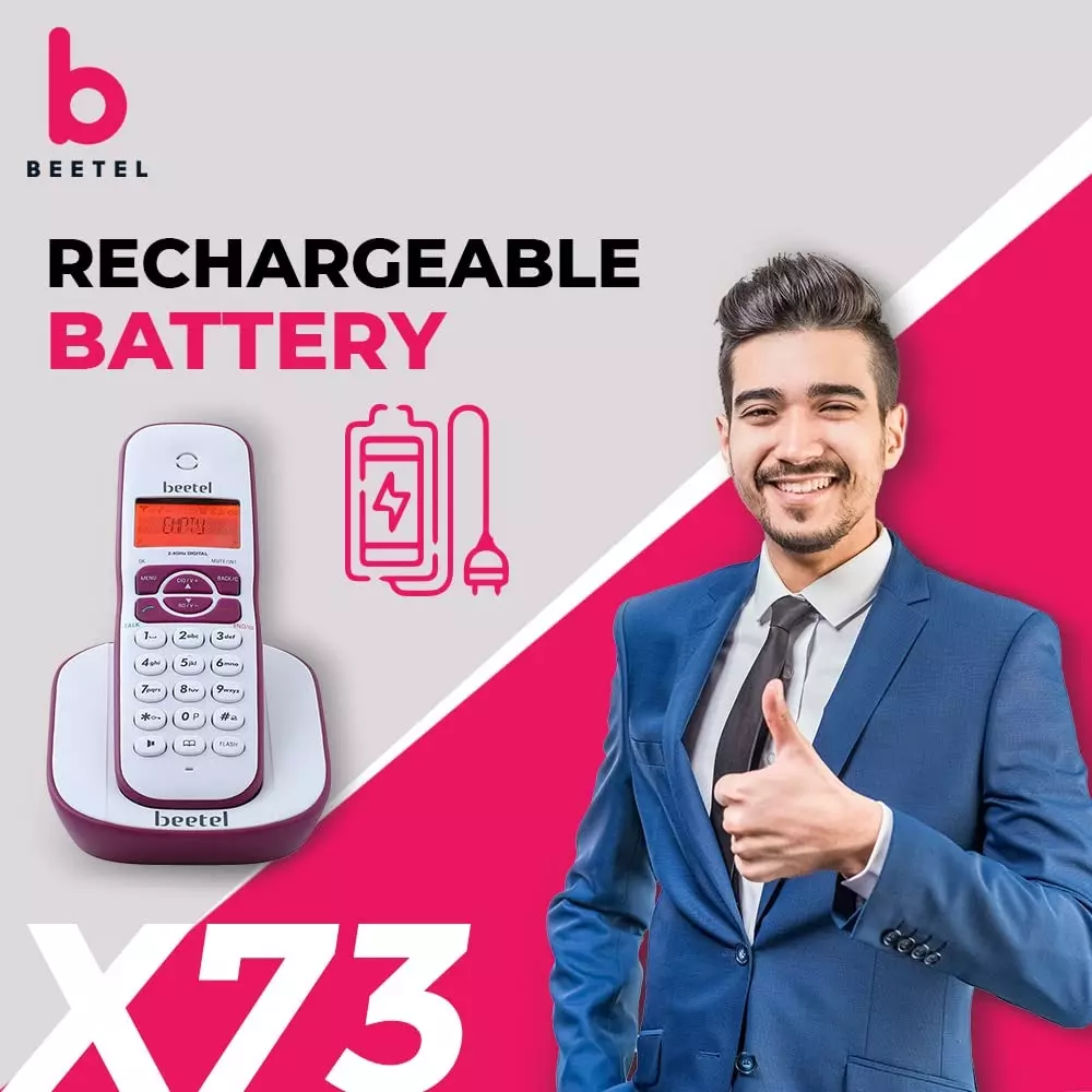 beetel-cordless-landline-phone-single-line-operation-alphanumeric-illuminated-keypad-plastic-material-walldesk-mountable-red-white-x73
