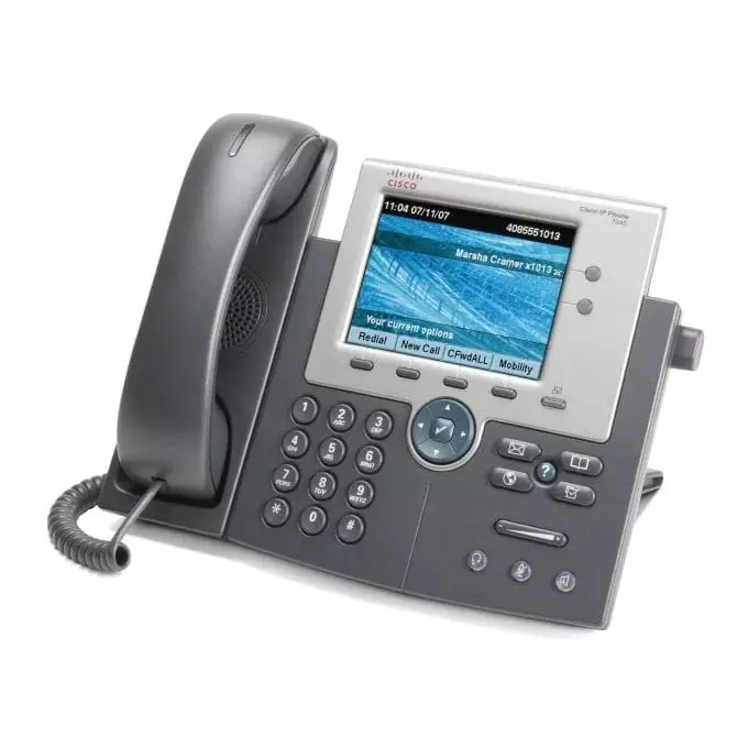 Cisco Unified IP Phone 12.7 cm (5 inch) Backlit TFT LCD 2 Programmable Line Keys, 7945G