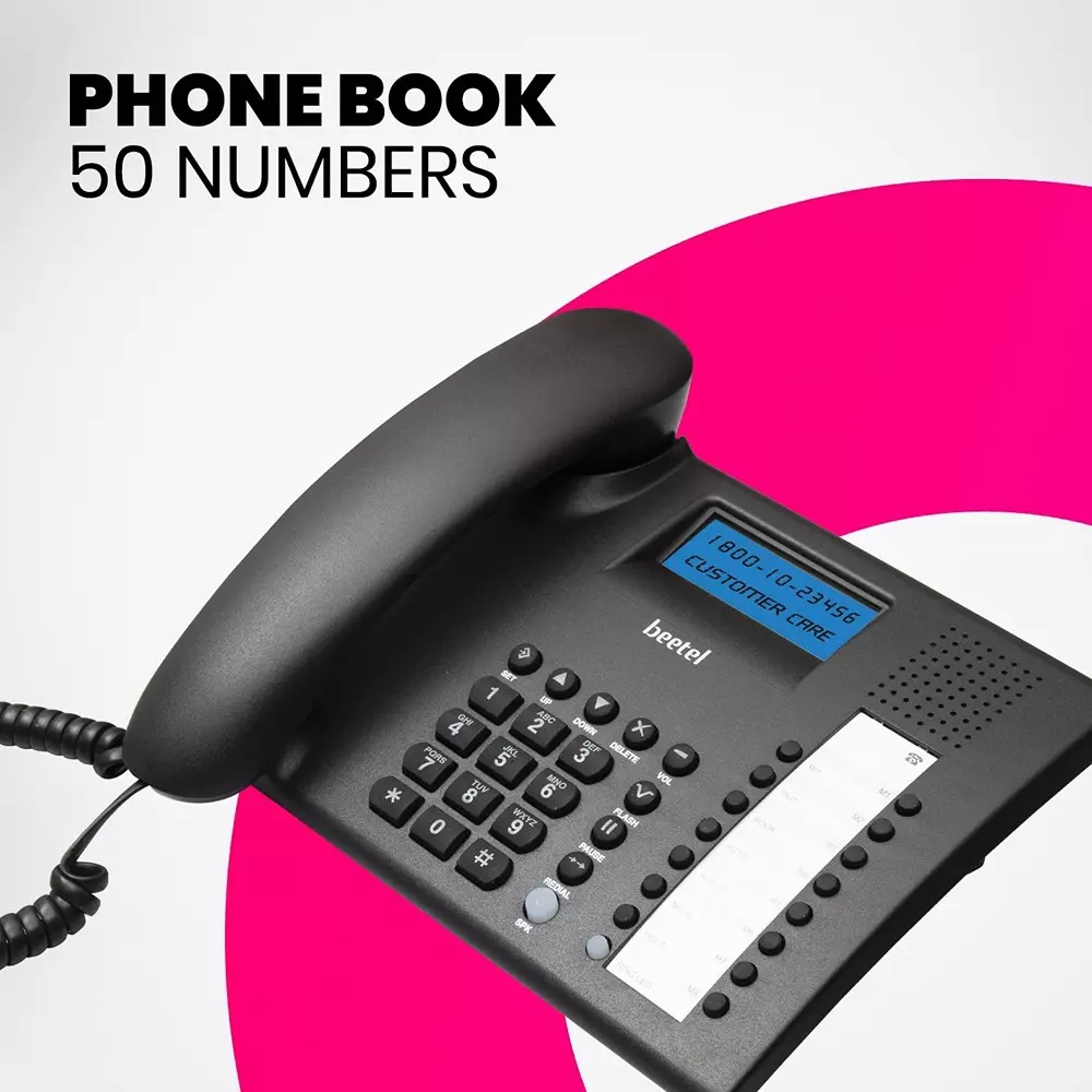 beetel-corded-landline-phone-multi-line-operation-alphanumeric-keypad-plastic-material-walldesk-mountable-black-m90n