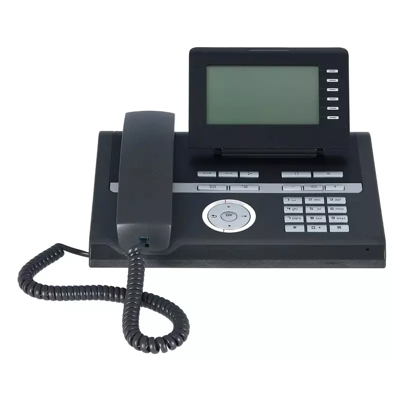 Siemens Landline Phone Black Color with LCD Display and 12 Keys