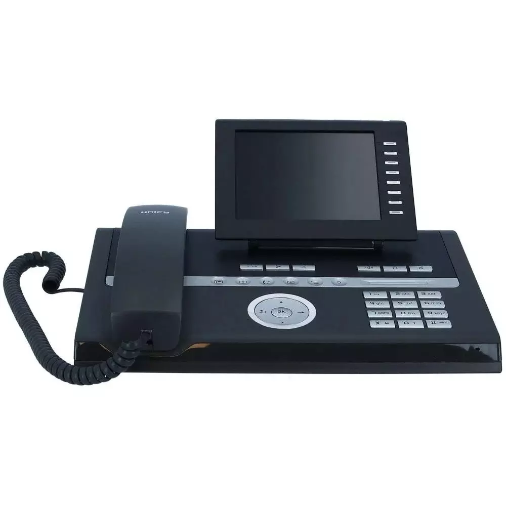 Unify Digital Business Phone 8 Free Sensor Keys, 6 Fixed Sensor Keys, 12-Key Standard Keypad, Openstage 60T (Lava) - Unify
