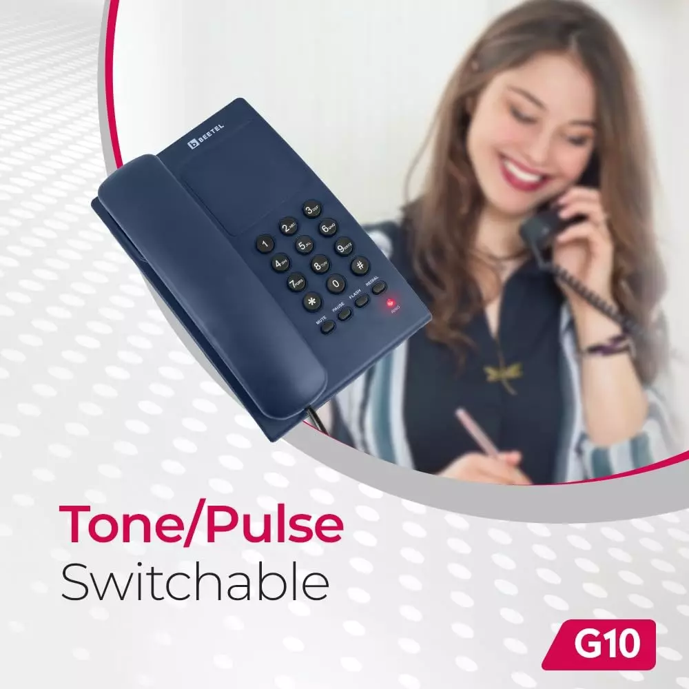 beetel-corded-landline-phone-single-line-operation-alphanumeric-keypad-plastic-material-walldesk-mountable-blue-g10
