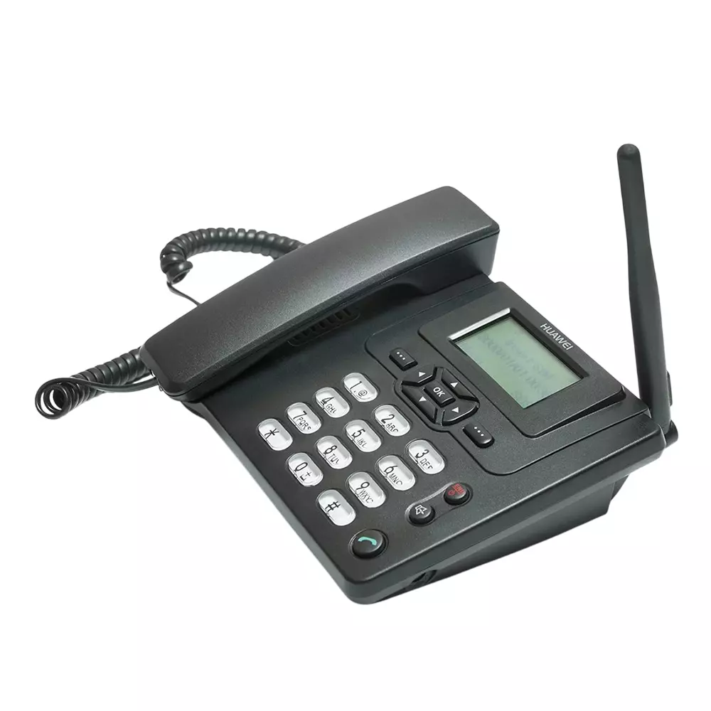Huawei Wireless Table Desk Telephone With External Antenna and Backup Battery (1500 mAh), Sim Enabled, ETS3125i