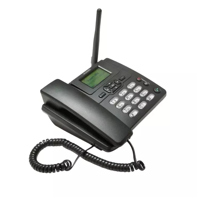 Huawei Wireless Table Desk Telephone With External Antenna and Backup Battery (1500 mAh), Sim Enabled, ETS3125i