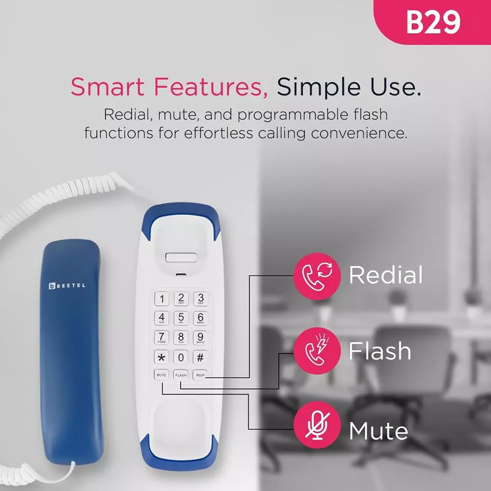 beetel-corded-landline-phone-single-line-operation-alphanumeric-keypad-abs-material-walldesk-mountable-blue-white-b29