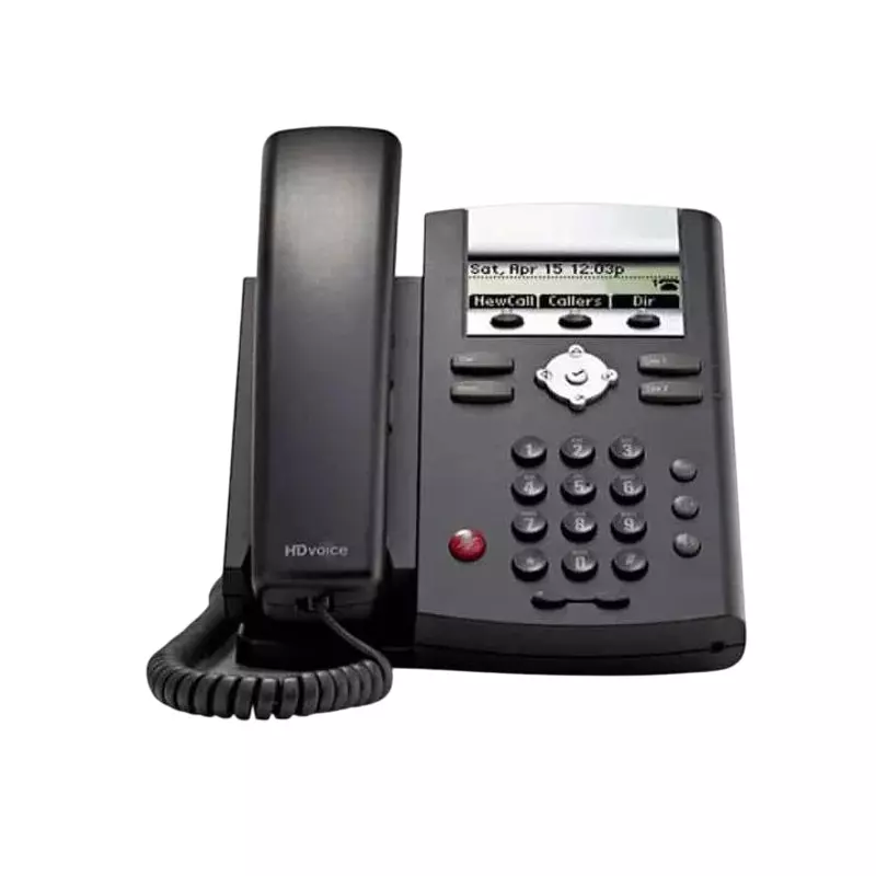 polycom SoundPoint IP 335 Landline Phone Black with Poe Support