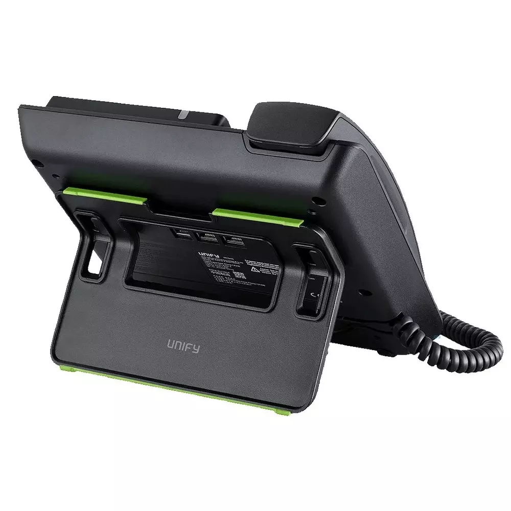 Unify OpenScape IP Desk Phone Wired 4 Way Black Plastic for Standard Office Workplace, Desk Sharing, CP400