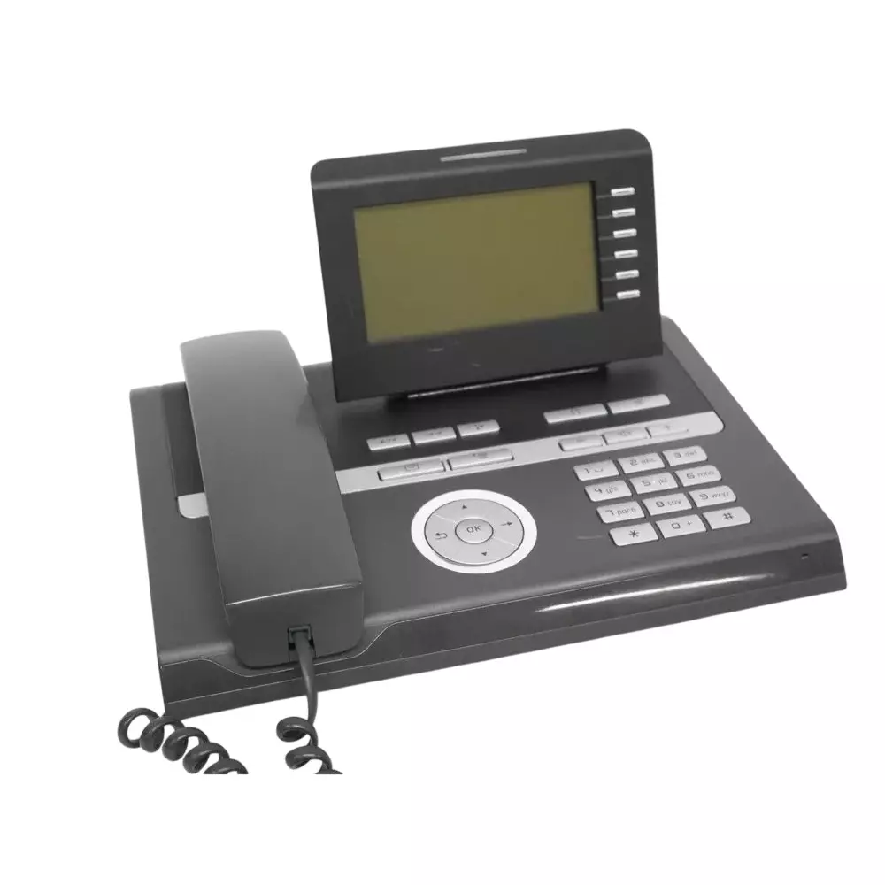 Unify SIP Office Phone 6 Programmable Touch Keys With Red Leds, Optical Call Alert Keys, Openstage 40G SIP (Unify)