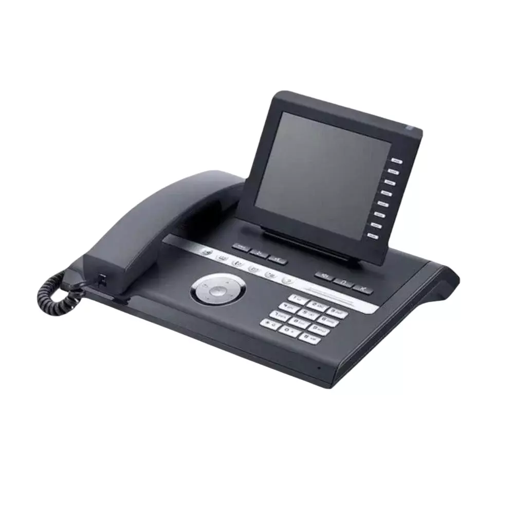 Siemens Landline Phone Black Color with LCD Display and 12 Keys, Openstage 60T