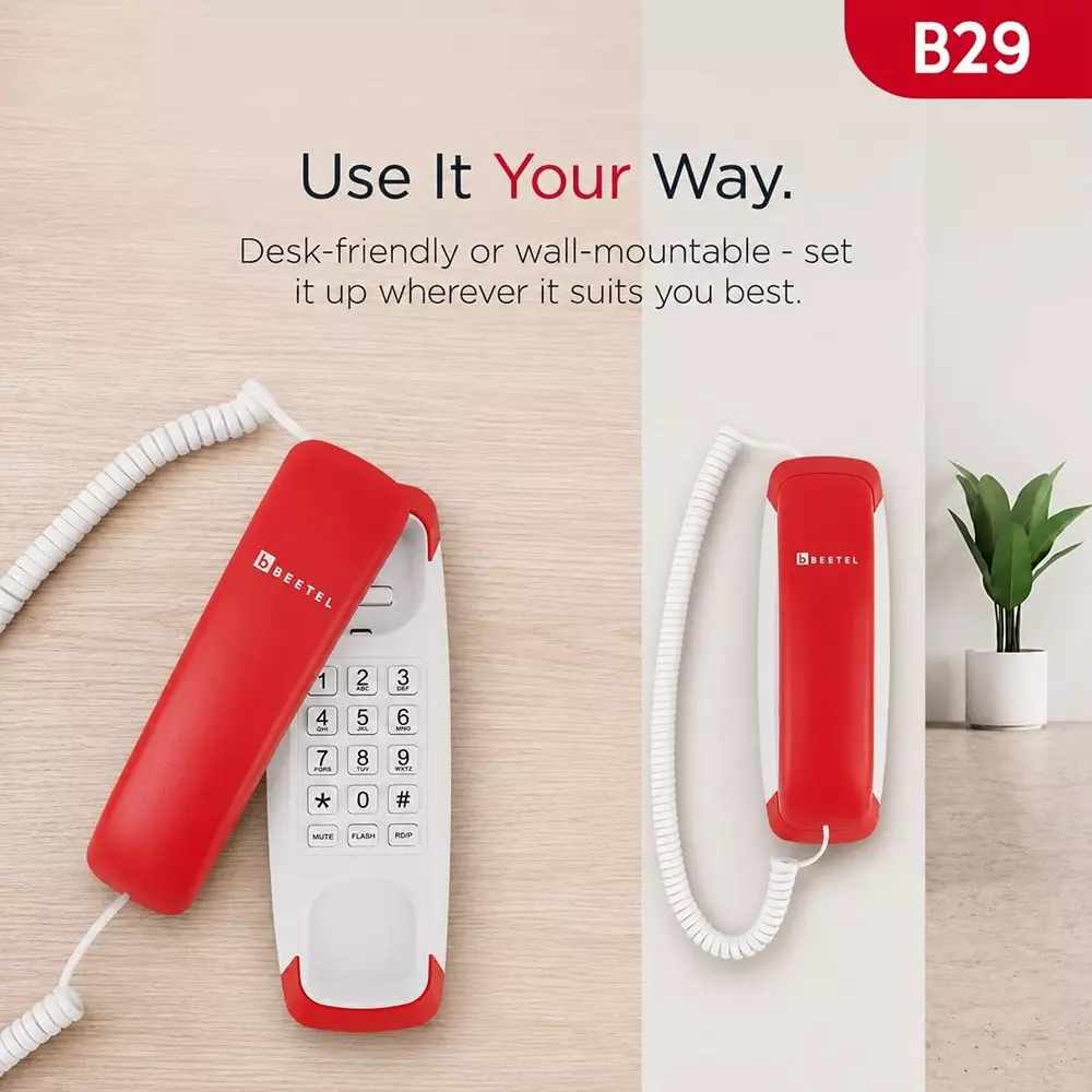 beetel-corded-landline-phone-single-line-operation-alphanumeric-keypad-abs-material-walldesk-mountable-red-white-b29