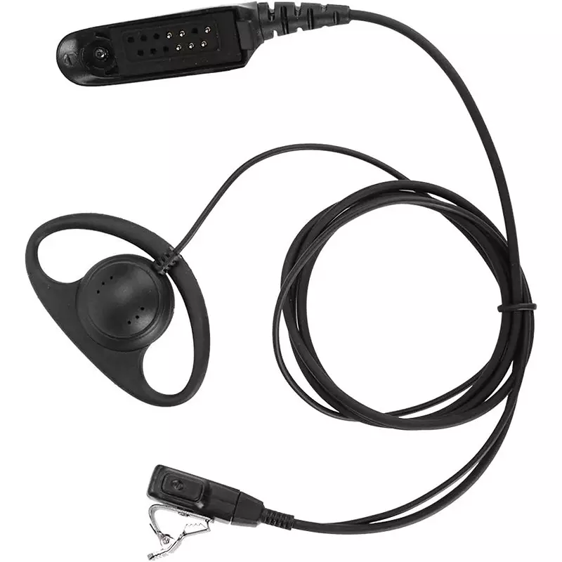 lrsa-gp328-gp338-gp340-d-shape-soft-headphone-earpiece-earphone-with-mic-for-walkie-talkie