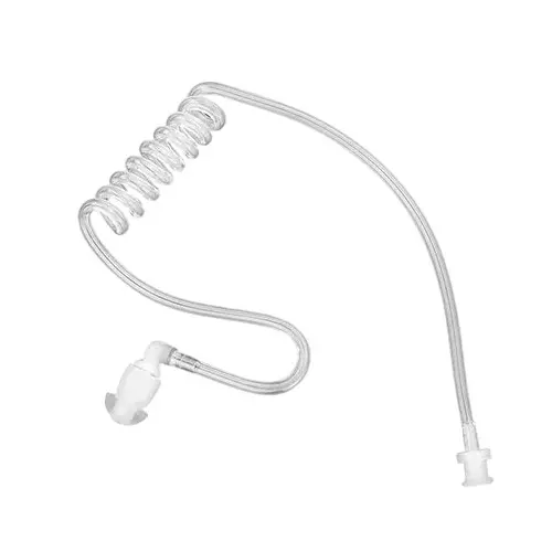 LRSA Air Acoustic Tube Earpiece Clear 60 dB Noise Level with Mic, XIR P 8668i