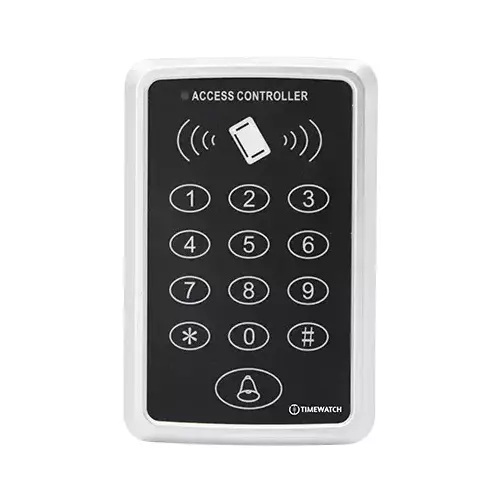 Timewatch Access Control Card Reader 1000 Card Capacity and DC 12 V Operating Voltage, TW-CR12AC