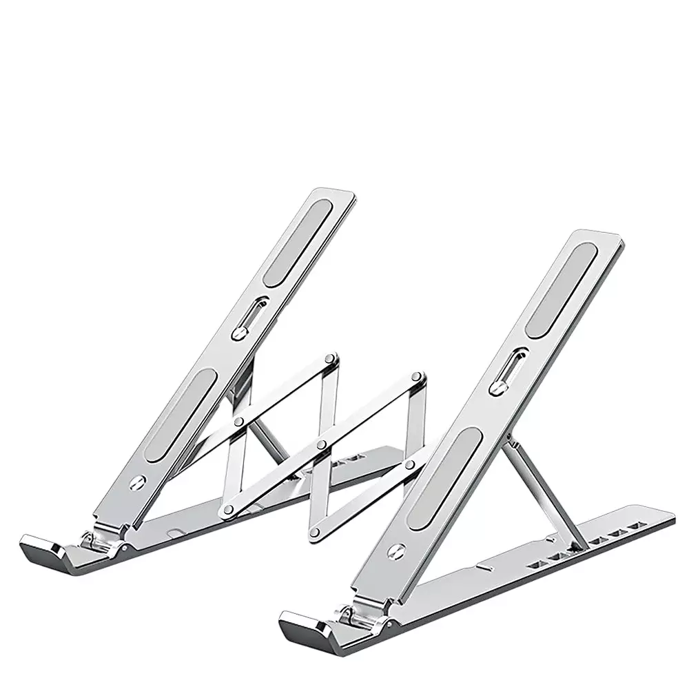 LOTA Laptop Stand Foldable Aluminum 6-Level Adjustable Angle Riser for 10–15.6 inch Laptops & Tablets, MST-1671-LT