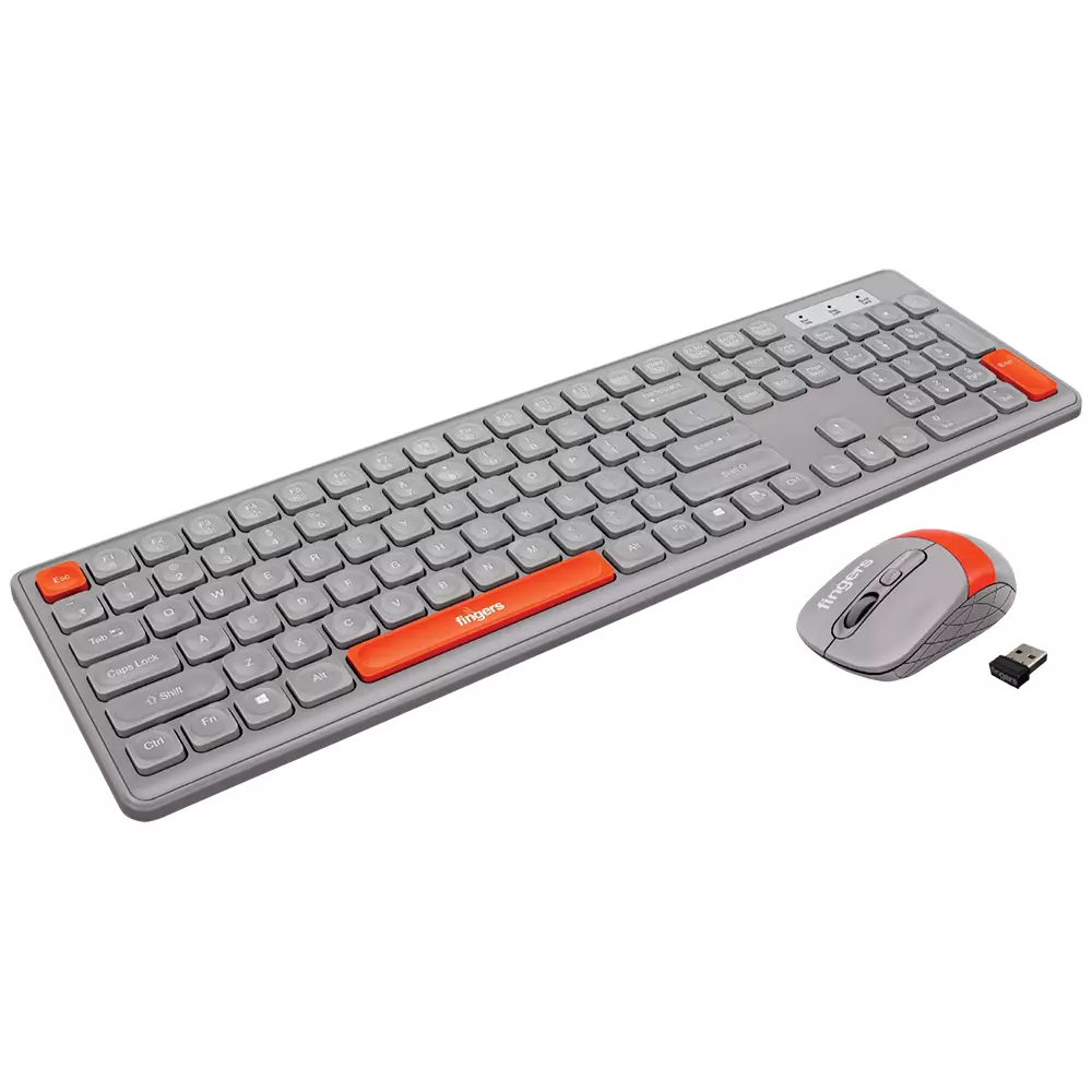 Fingers Wireless Keyboard Mouse Exquisite Combo Rangeela Series