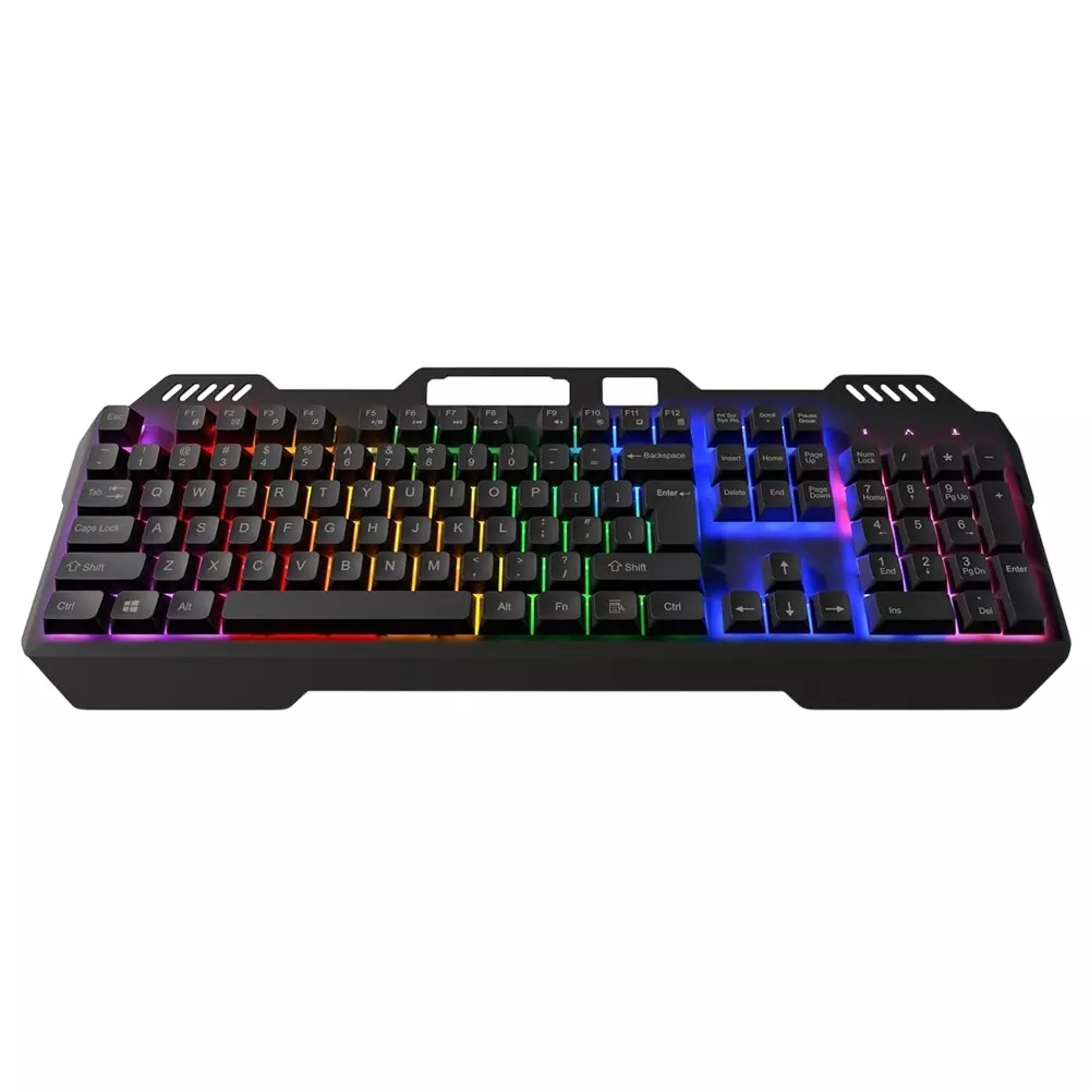 Consistent Black Panther Gaming Keyboard & Mouse Combo 1.5 m Cable 3600 DPI 7 D Optical Mouse Black