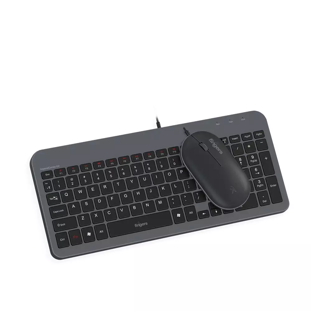 FINGERS Keyboard & Mouse Combo USB Port Interface 99 Keys, ImperialCombo-D2