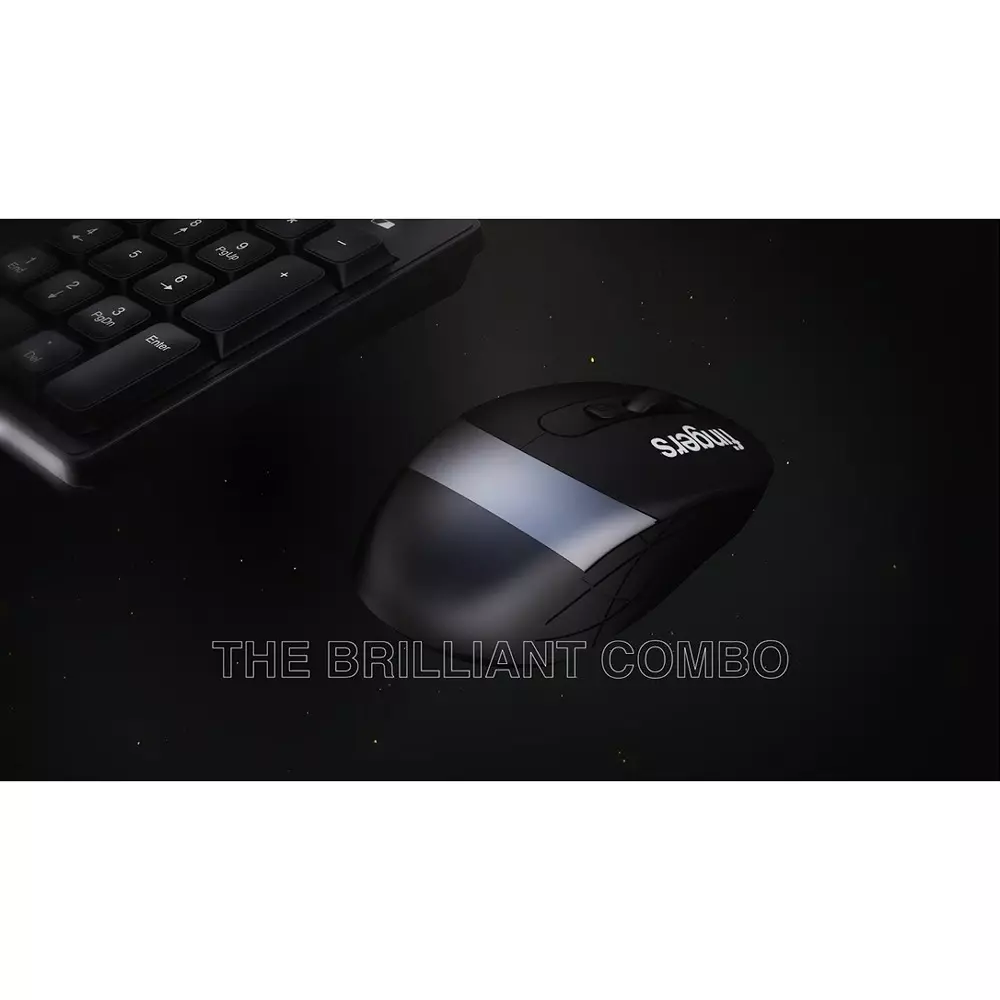 fingers-wireless-keyboard-and-mouse-combo-kit-optical-24-ghz-wireless-technology-104-keys-and-5-million-life-cycle-switch-life-in-black-grey-color-aeroclicks-combo