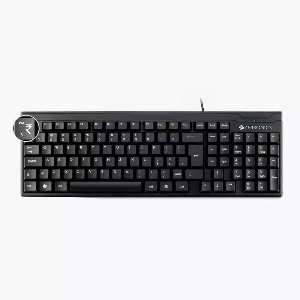 Zebronics Zeb- K35 USB Wired Keyboard