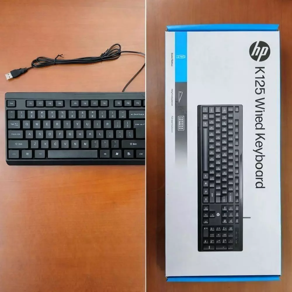 hp-wired-keyboard-usb-20-interface-101-keys-15-m-cable-length-black-k125