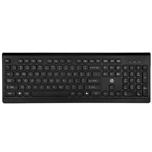 HP Wireless Keyboard  USB-A  Connectivity Black Color, HP 115