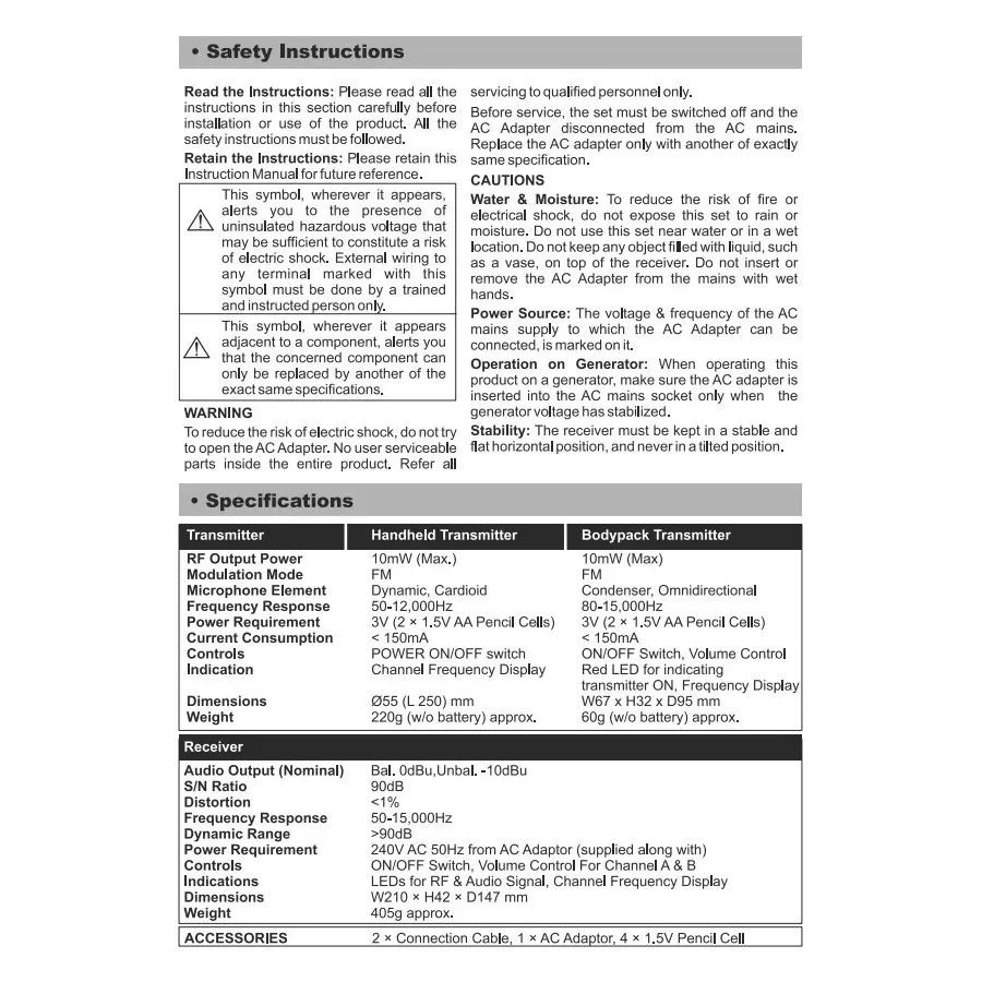 ahuja-professional-pa-wireless-mircrophone-10-mw-max-rf-output-50-15000-hz-frequency-response-awm-700uhl