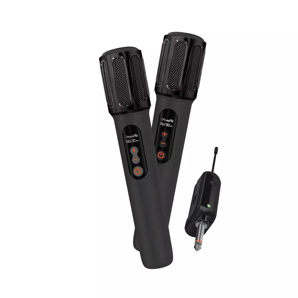 FINGERS Microphone Dynamic Mic Type Uni-directional Polar Pattern 6.35 mm (Receiver) Connector Diameter, Freedom Mic-G124