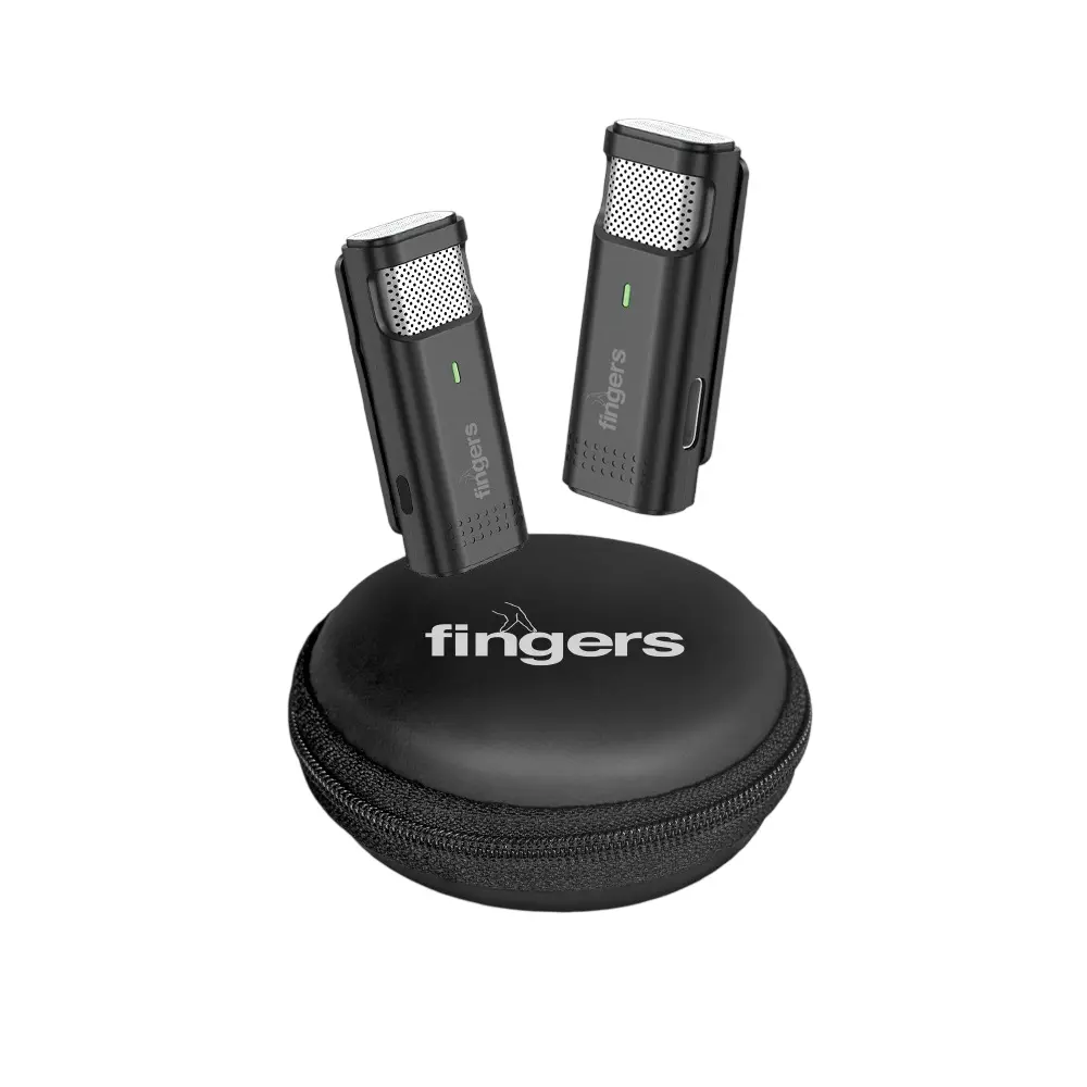 FINGERS Microphone Imitate MEMS Mic Type Omni-Directional Polar Pattern, PhoneMic-TypeC (2Mic)