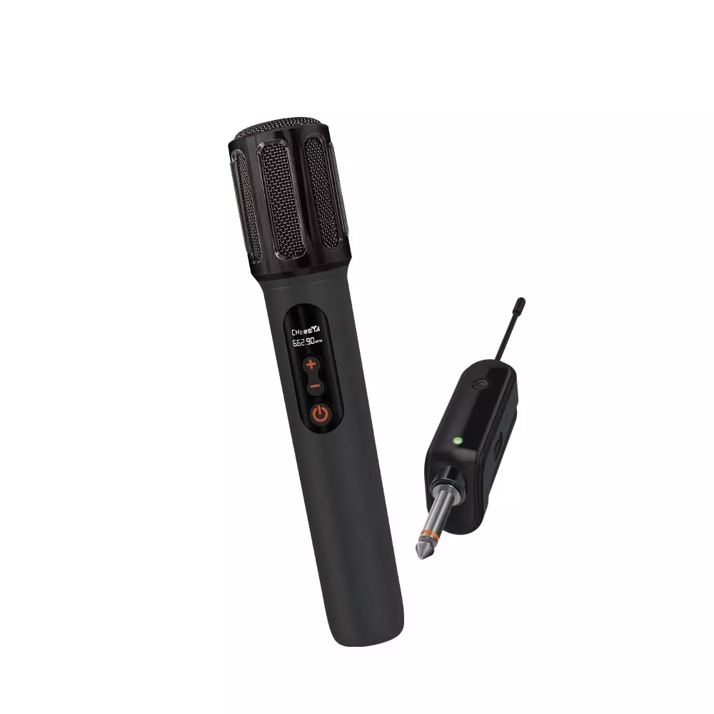 FINGERS Microphone Dynamic Mic Type Uni-directional Polar Pattern 6.35 mm (Receiver) Connector Diameter, Freedom Mic-G26