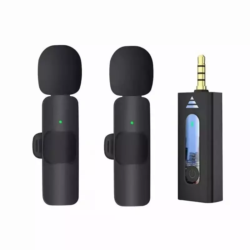 LEKATO Wireless Microphone Omni-directional Battery Powered 78 dB with Receiver, K-35