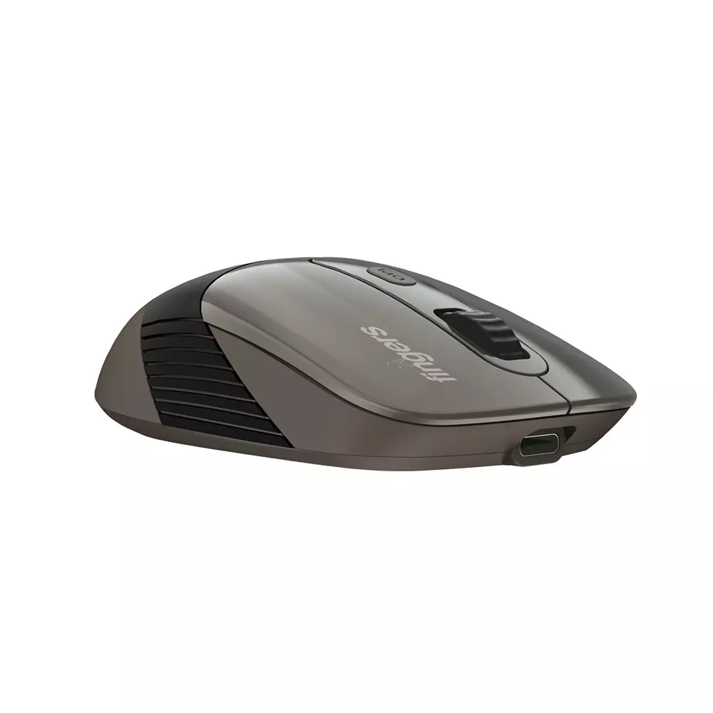 fingers-wireless-mouse-usb-interface-800--1200--1600-dpi-changeable-resolution-5-buttons-with-scroll-wheel-ash-brown-color-aerogrip-plus