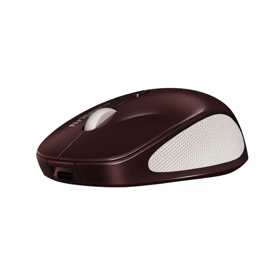 FINGERS Wireless Mouse Optical Technology (2.4 GHz Wireless) + Bluetooth v5.2 and Upto 10 m Effective Range in Cherry Red Color, Cherry Grip