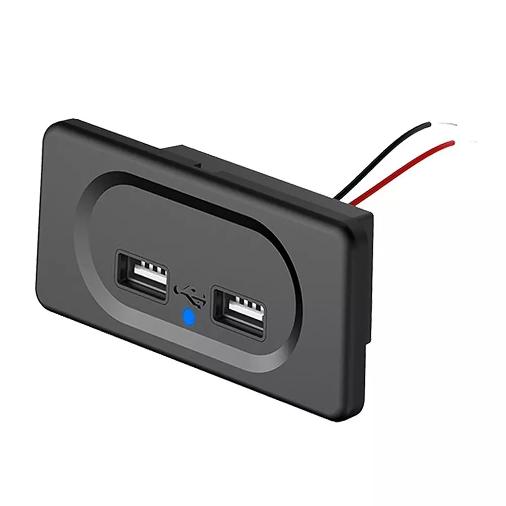 LOTA Quick Charge Dual USB Charger Socket 12 V RV USB Outlet, MST-3033-LT