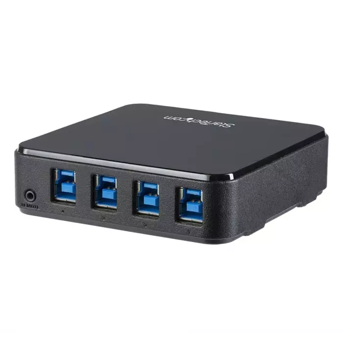 StarTech.com USB Hub 4 Ports USB 3.1 USB-A 94 mm x 94 mm x 2.6 cm, HBS304A24A