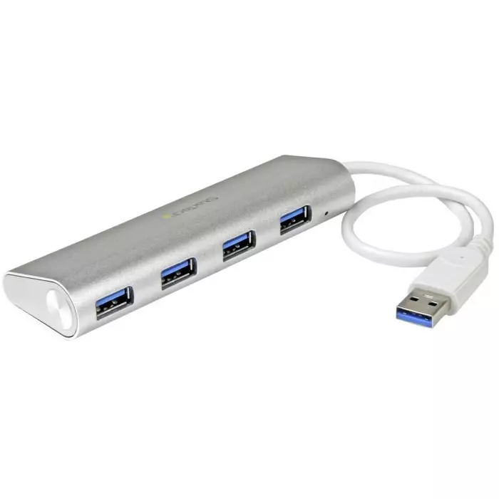 StarTech.com USB Hub 4 Ports USB 3.0 USB-A 112x36x18 mm, ST43004UA