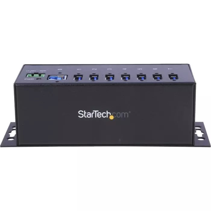 StarTech.com USB Hub 7 Ports USB 3.0 USB-A Terminal Connector Powered 145x54x45 mm, ST7300USBME