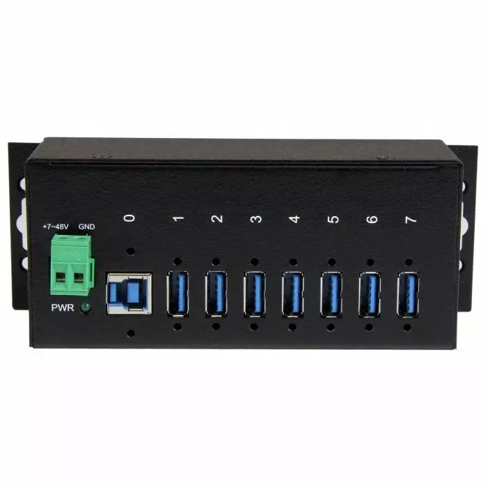 StarTech.com USB Hub 7 Ports USB 3.0 USB-A Terminal Connector Powered 145x54x45 mm, ST7300USBME