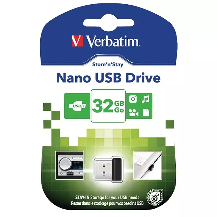 Verbatim Store Stay 32 GB USB 2.0 USB Stick, 98130