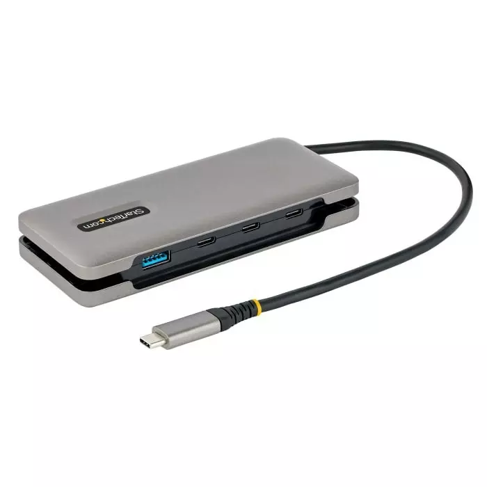StarTech.com USB Hub 4 Ports USB 3.1 USB-A USB-C USB-C Hub 13.5x6x2 cm, HB31CM1A3CB