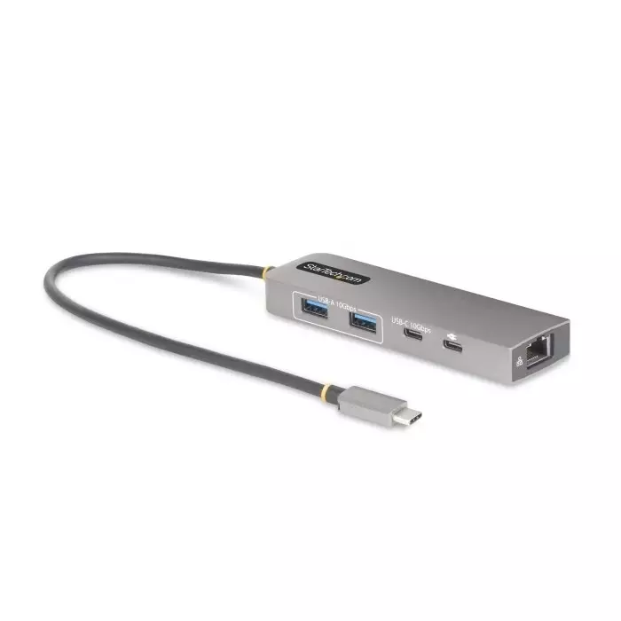StarTech.com USB Hub 3 Ports USB 3.2 USB-C 1.3x6.4x0.6 inch, 10G2A1C25EPD-USB-HUB
